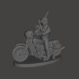 bcb00.JPG Bad Cop / Bronze 20mm Biker - Dark Future / Gasland Miniature