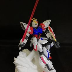 01.jpg Download STL file Gundam Rock Action Base • 3D printing template, CaiquedeAndrade
