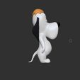 Droopy Impression 3D 2.jpg Free STL file Droopy・3D printer design to download, derailed