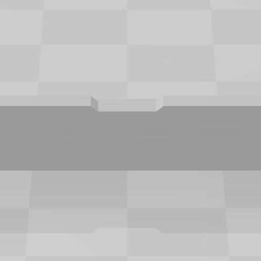 Anycubic Vyper Level Sensor Protection Counter Plate 3D model