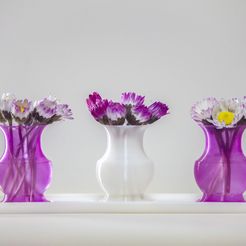 MiniVase_Photo01.jpg Fichier STL gratuit Mini Vases and Tray・Objet imprimable en 3D à télécharger