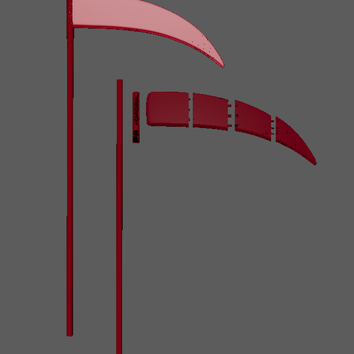 Weapon.png Power Scythe Weapon Chainsaw Man STL 3D Printable Design_ Tubless