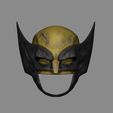 wolverine_helmet_001.jpg Wolverine Cosplay Helmet - Marvel Cosplay Mask - Halloween Costume