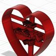 Corazon marcador feliz san valentin.jpg Valentine Heart cookie cutter, Valentine Heart cookie cutter, Valentine Heart cookie cutter