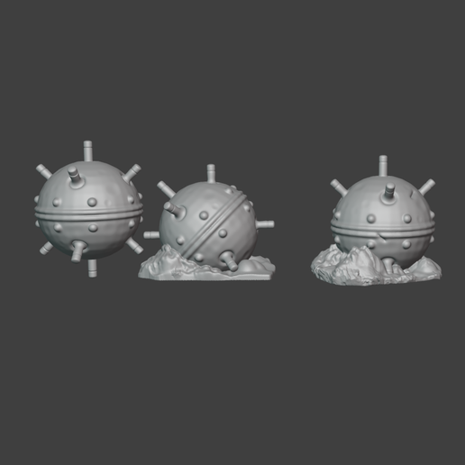 Sea mines - Terrain