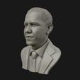 06.jpg Barack Obama Bust ready to 3D print