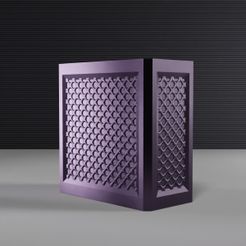 box_container_bin_0004.jpg Free STL file Pencil holder 0002・3D printable design to download