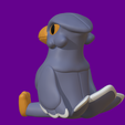 BirbPlush3.png Silver Wing Bird - Palia Plushie