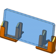 Stand-v1-horizontal.PNG Phone holder for cars (ver.1, 15degree setting)