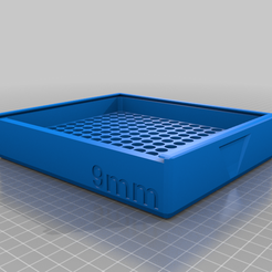 STL file Ammo box for 9mm with trays 📦・Model to download and 3D print・Cults