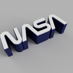 nasa-preview.png Archivo STL NASA - LÁMPARA LED (NAMELED)・Idea de impresión 3D para descargar
