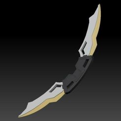 8cb81696-821f-4f86-ad57-19f2510f0106.jpg STL-Datei Das chirurgische Messer - ASW-G-54 Gundam Murmur's War Glaive von IBO: Urdr-Jagd kostenlos・Objekt zum Herunterladen und Drucken in 3D