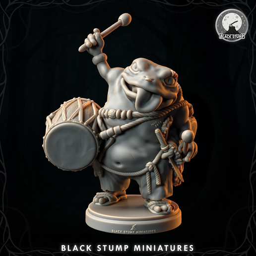 Kero Deltapart, Wubwub Bard Hero Original Race 5E + Shadowdark .PDF! 3D model