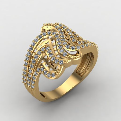WOMEN RING - 3DM RENDER DETAIL 3D PRINT MODEL - 3D model