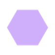 Original_90s_Hexagonal_Tessellation_Dice_Box_Top.stl Orginal 90's 7 Hex Tessellation "Hex Box" Dice Box.