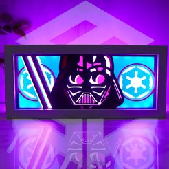 Vader-Purple2.jpeg Darth Vader Full Helmet - Light Box
