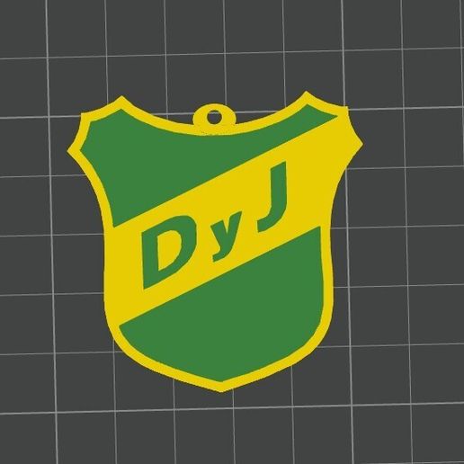 Defensa y Justicia keychain