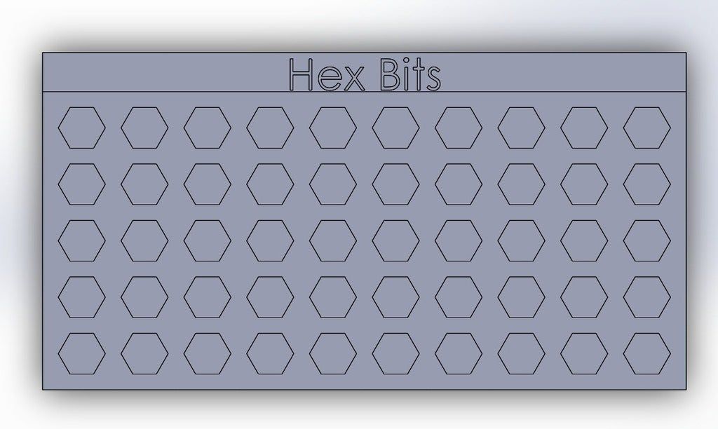 Download free STL file Bit Holders • 3D print model • Cults