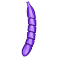 banana3.stl articulated banana