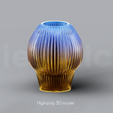 D_1_Renders_0.png Niedwica Vase D_1 | 3D printing vase | 3D model | STL files | Home decor | 3D vases | Modern vases | Floor vase | 3D printing | vase mode | STL