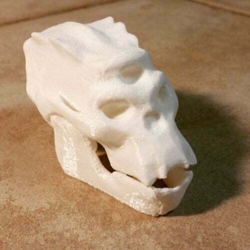 Troll Skull from Skyrim 3D model