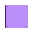Boite 5x5x2.5 p2.stl Square box reclosable via M3 inserts (small)