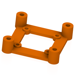 adapter.png Archivo STL Adaptador de controlador de vuelo de 30x30 a 20x20・Design para impresora 3D para descargar