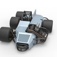 5.jpg Diecast Supermodified 3-to-1 race car Scale 1:25