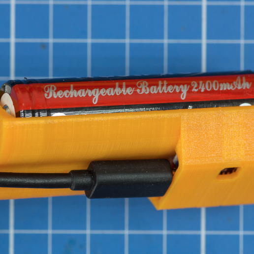 18650 Battery Charger - Printable DIY USB Powered TP4056 Li-Ion charger