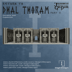 Entrance-Hall-Expansion-Front.png 3D file Dhal Thoram Entrance Hall - Dwarven Stronghold・Design to download and 3D print