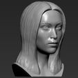 11.jpg Bella Hadid bust 3D printing ready stl obj formats