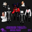 11111.jpg SKIBIDI TOILET MEGA CHARACTERS PACK - TV MAN, G-MAN, TITAN...