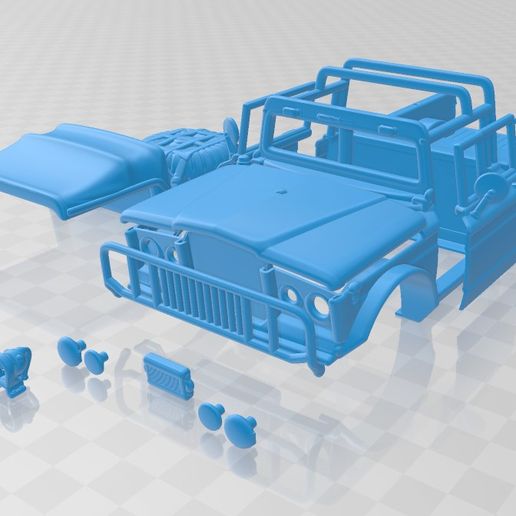 Jeep Kaiser M715 1967 – STL Body Truck