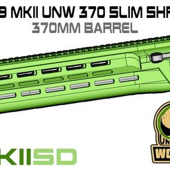 MKIISD-UNW-370-shroud.jpg Archivo STL gratuito FGC9-MKIISD UNW370 SLIM shroud o para el FGC6 MKII・Idea de impresión 3D para descargar, UntangleART