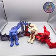 393129647_1344221702893917_4316554451563198343_n.jpg Lyra Flexi Dragon, Articulated, Posable Dragon