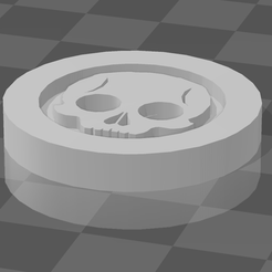 unknown-1.png STL file Cute Skull button・3D print design to download, kiwifairfax
