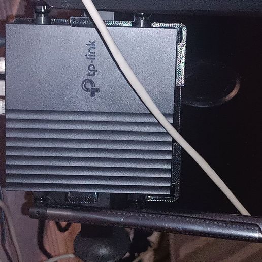 TP-Link Archer C64 router mount 3D model