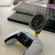 IMG_2014.jpg Free STL file PS5 Controller MagSafe iPhone holder・3D printing model to download
