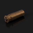 Supressor_O9_2024_IMG-1.png Airsoft Suppressor With "Functional" Baffles - MA-O9