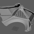 02.jpg Free STL file Darth Vader face mask cover.・Design to download and 3D print