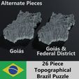 BrazilFrames0031.jpg TopoPuzzle 3D Бразилия (26 деталей)
