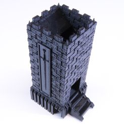 Brick-dice-tower.jpg STL file Brick Dice Tower・3D printer design to download