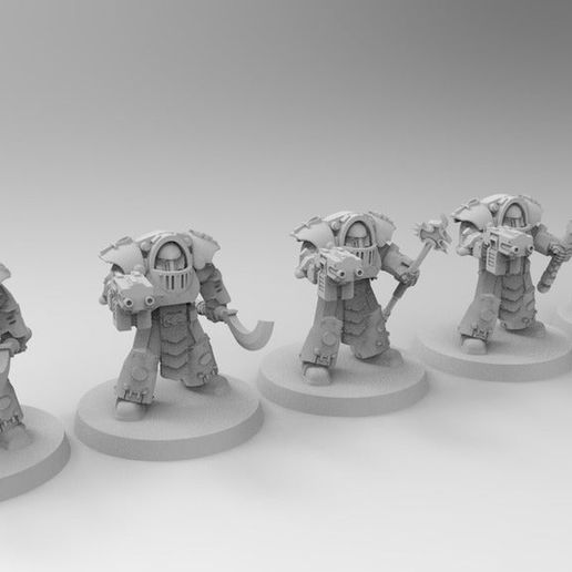 Scarab Pattern Terminator Builder 3D model