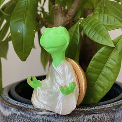 5BBC04C5-76EA-4810-8600-D1B4225C6761.jpeg STL-Datei TURTLE BUDDHA - einfacher Druck ohne Stützen - 3MF・3D-Drucker-Vorlage zum herunterladen