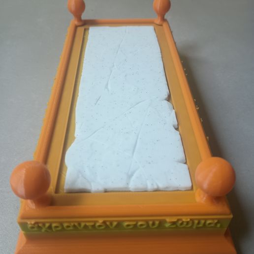 STONE OF ANOINTING IN 3D. EXACT REPLICA