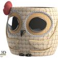 ISO3.jpg Cute owl Pot model 3