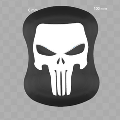 Archivo STL máscara airsoft PUNISHER 🔫・Modelo imprimible en 3D para  descargar・Cults