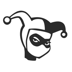 render0001.png Archivo STL gratis Llavero Harley Quinn・Objeto para impresora 3D para descargar