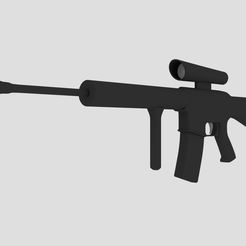 AssaultRifle0.jpg Assault Rifle 3D Model
