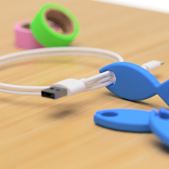 USB_cable_of_potable_(fish)_2020-Feb-24_03-17-06PM-000_CustomizedView13948049683_png.png Free STL file USB holder of mobile fish・3D printer model to download